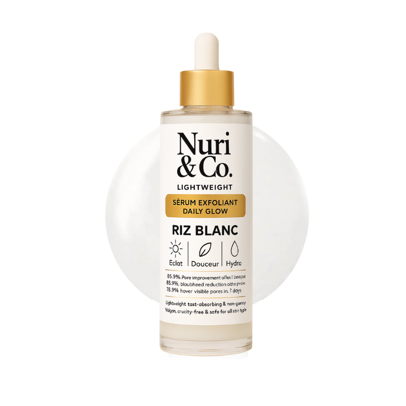 Korean White Rice Peel Serum