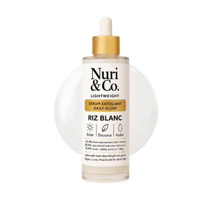 Korean White Rice Peel Serum